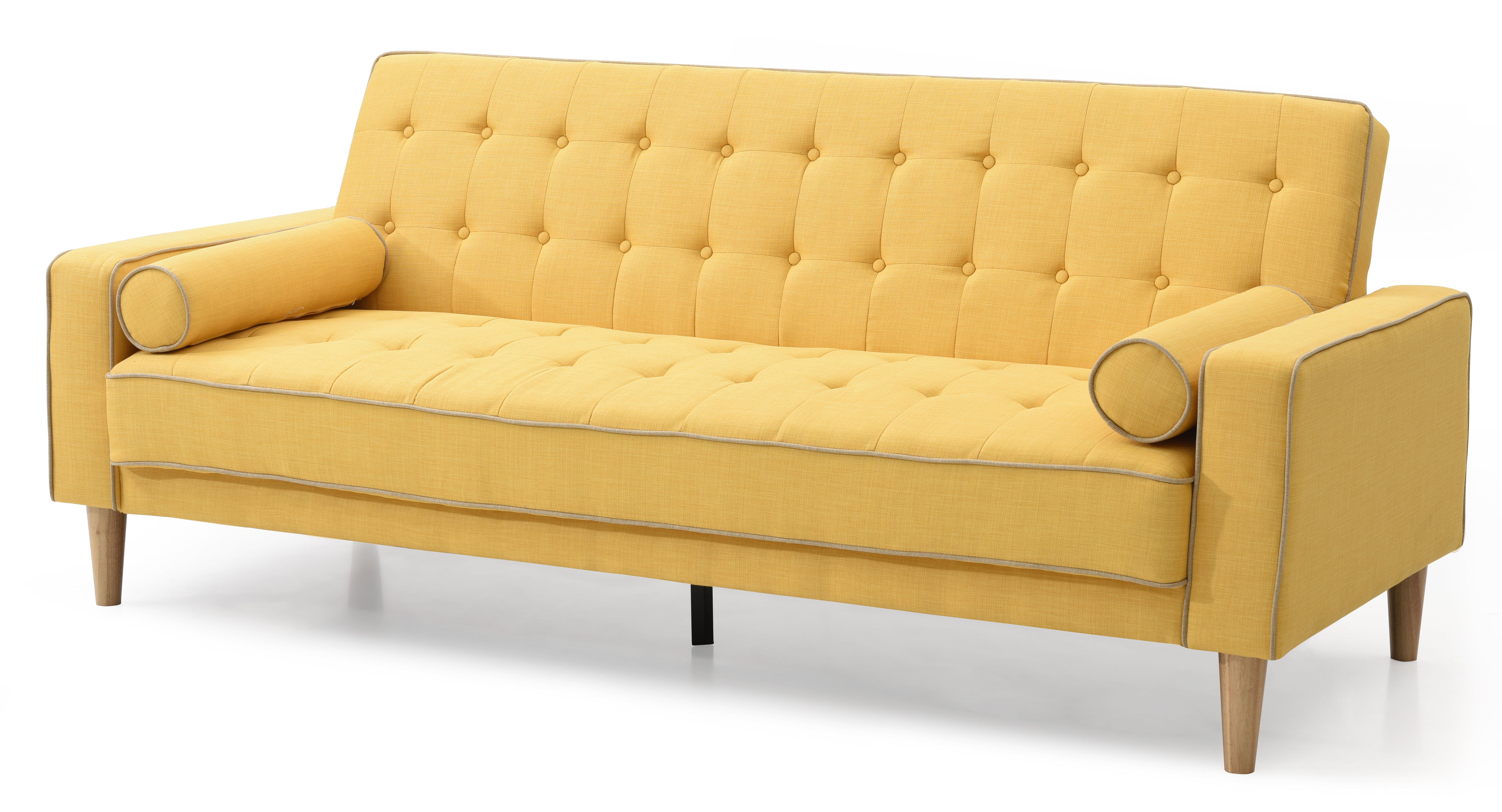 Andrews - Sofa Bed - Yellow