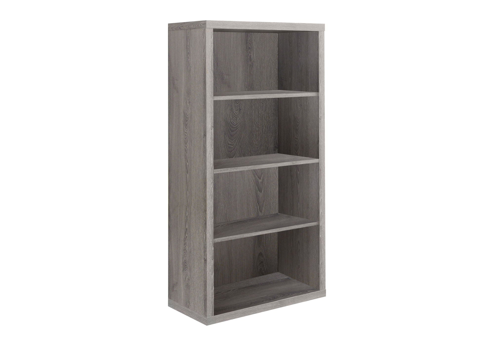 Bookshelf, Bookcase, Etagere, 5 Tier, For Office, Contemporary & Modern - Taupe