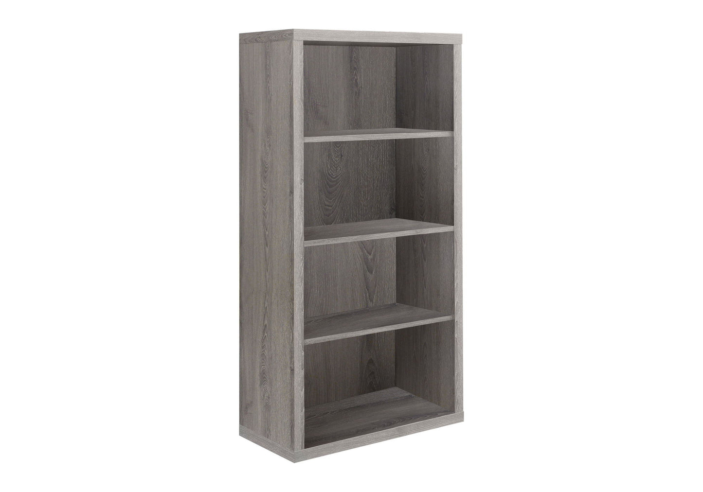 Bookshelf, Bookcase, Etagere, 5 Tier, For Office, Contemporary & Modern - Taupe