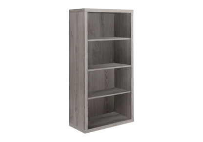 Bookshelf, Bookcase, Etagere, 5 Tier, For Office, Contemporary & Modern - Taupe