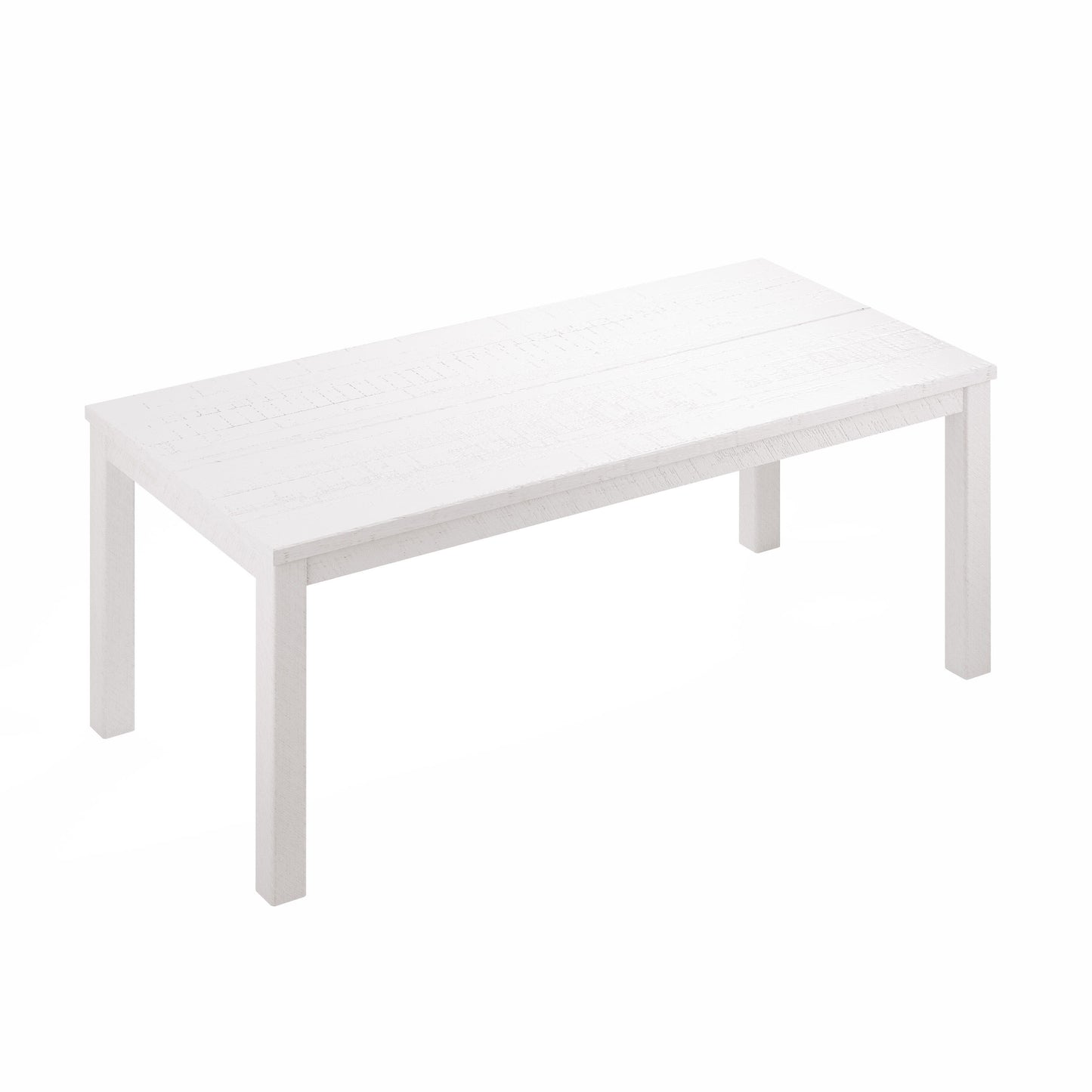 Albany - Solid Wood Dining Table For 6, Small Kitchen Table, Dinner Table, Breakfast Table - White