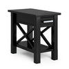 Kitchener - Narrow Side Table - Black
