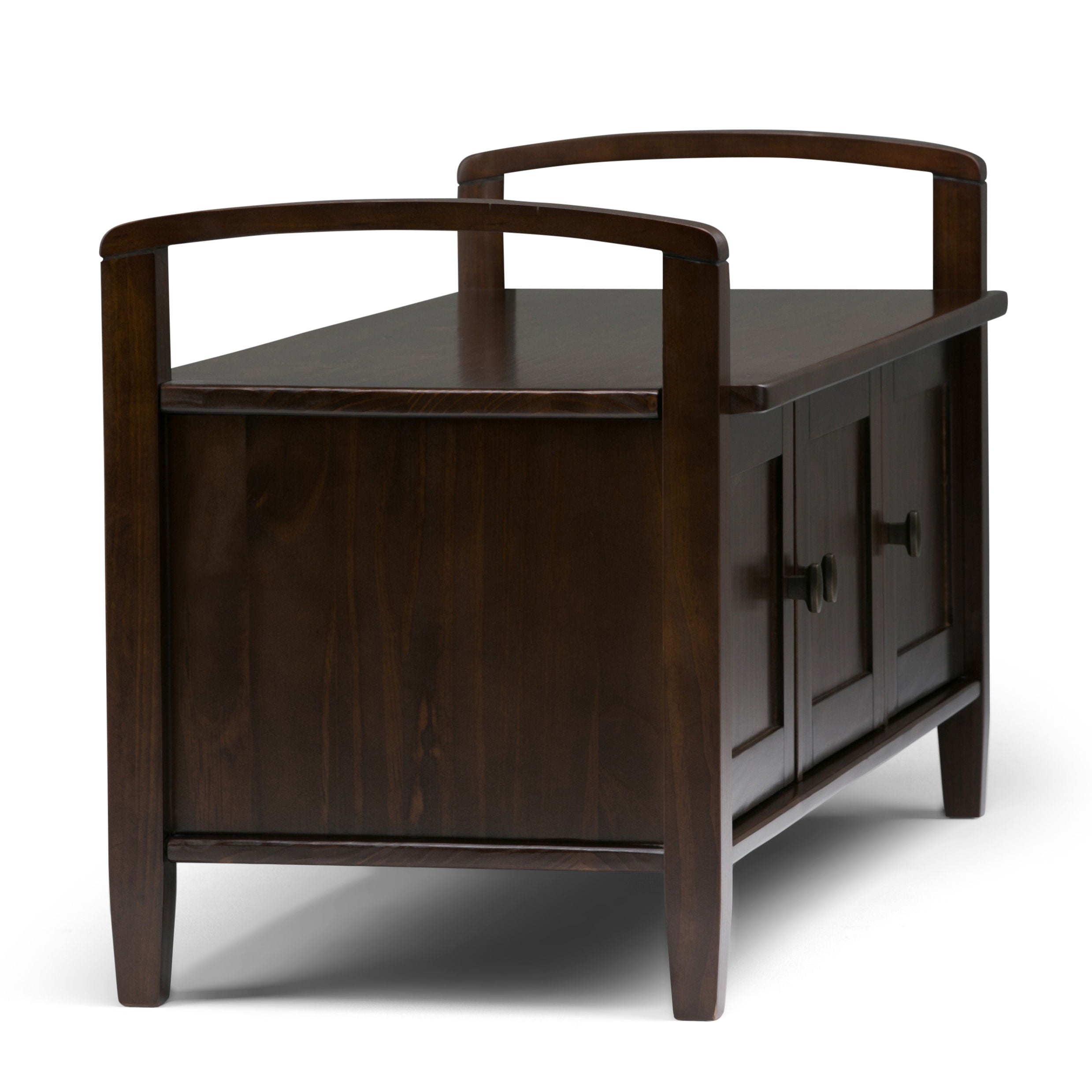 Warm Shaker - Entryway Storage Bench - Tobacco Brown
