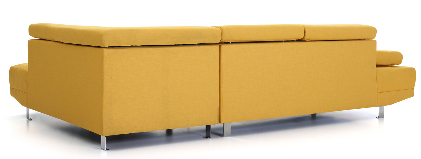 Riveredge - Sectional - Yellow