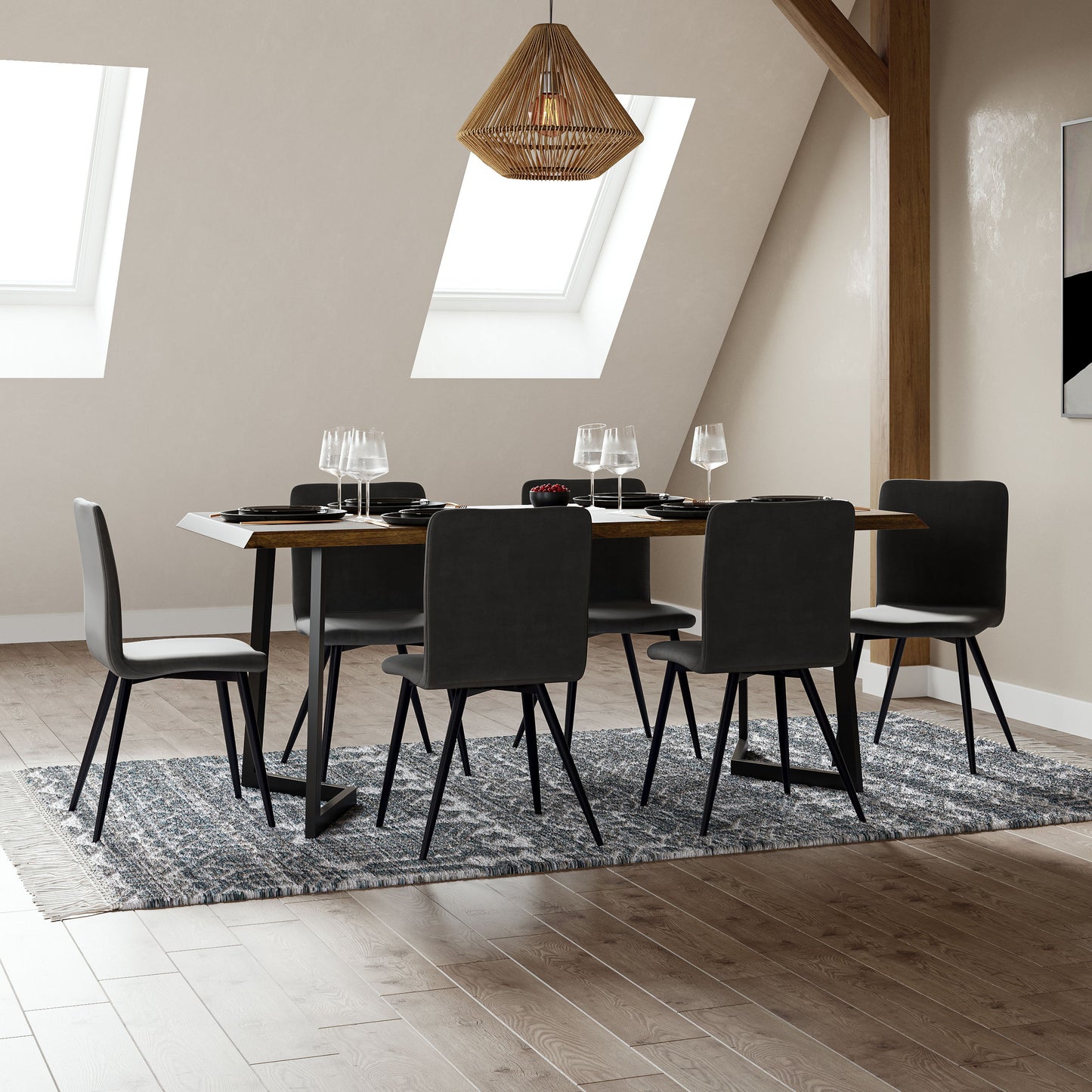 Watkins - Dining Table - Light Brown