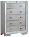 Elegant Contemporary Storage Chest - Champagne