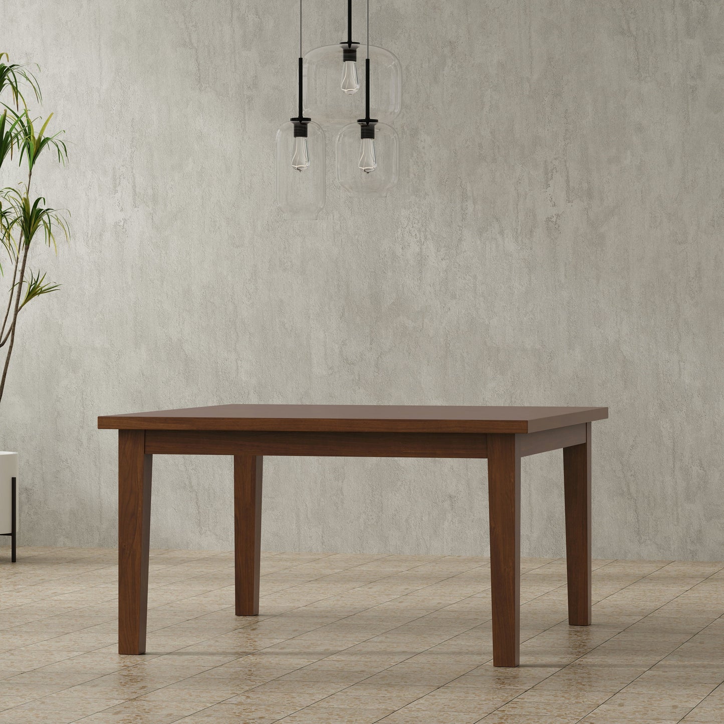 Eastwood - Square Dining Table - Brown - Wood