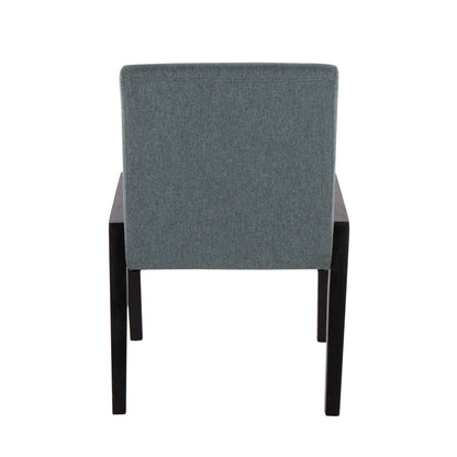 Carmen - Contemporary Chair (Set of 2) - Black / Teal