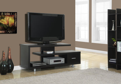 TV Stand, Console, Media Entertainment Center, Storage Cabinet, Contemporary & Modern - Espresso