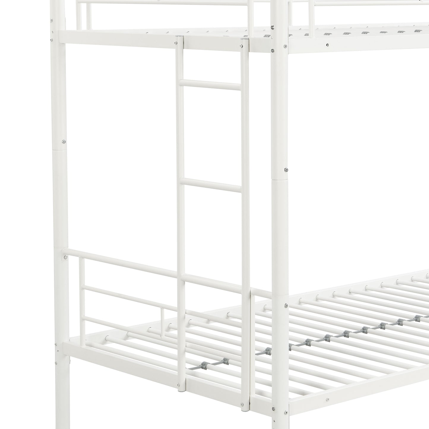 Bunk Bed With Trundle - White