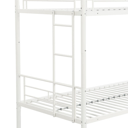 Bunk Bed With Trundle - White