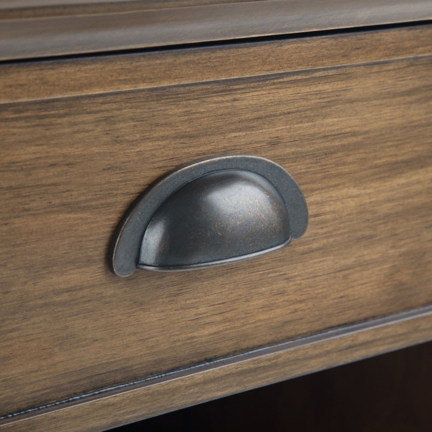 Acadian - Bedside Table - Rustic Natural Aged Brown