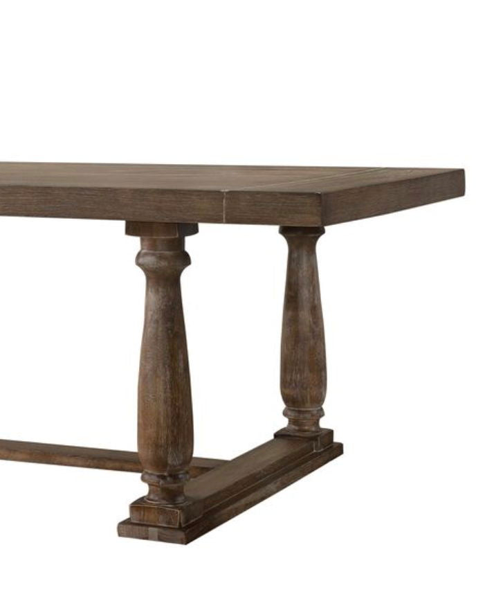 Bernard - Weathered Dining Table - Oak