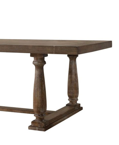 Bernard - Weathered Dining Table - Oak