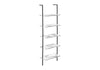 Bookshelf, Bookcase, Etagere, Ladder, 5 Tier, For Office, Contemporary & Modern - White