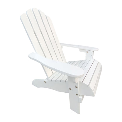 Outdoor Or Indoor Children Adirondack Chair - White