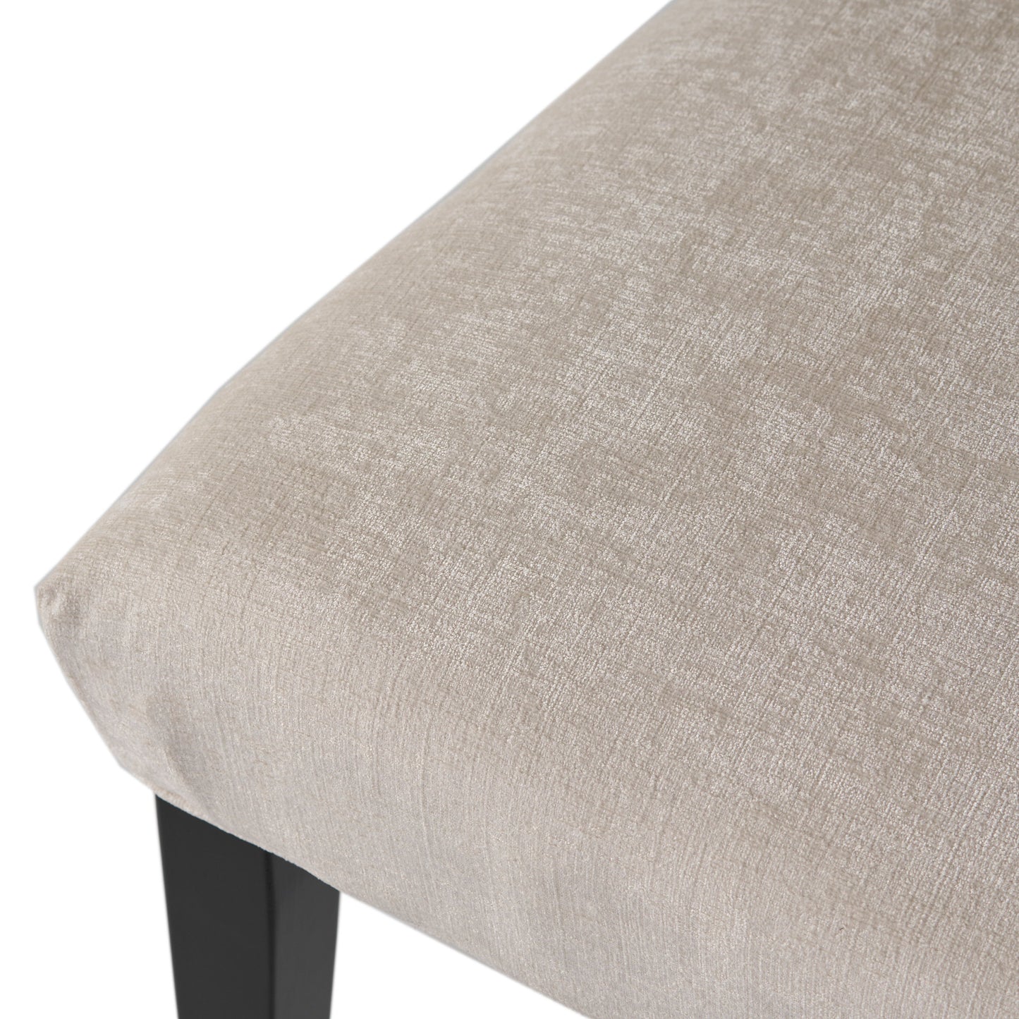 Harriet - Tufted Dining Chairs Upholstered With Solid Wood Frame (Set of 2) - Ivory