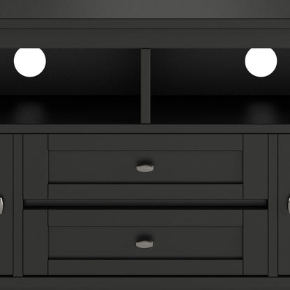 Warm Shaker - TV Media Stand - Black
