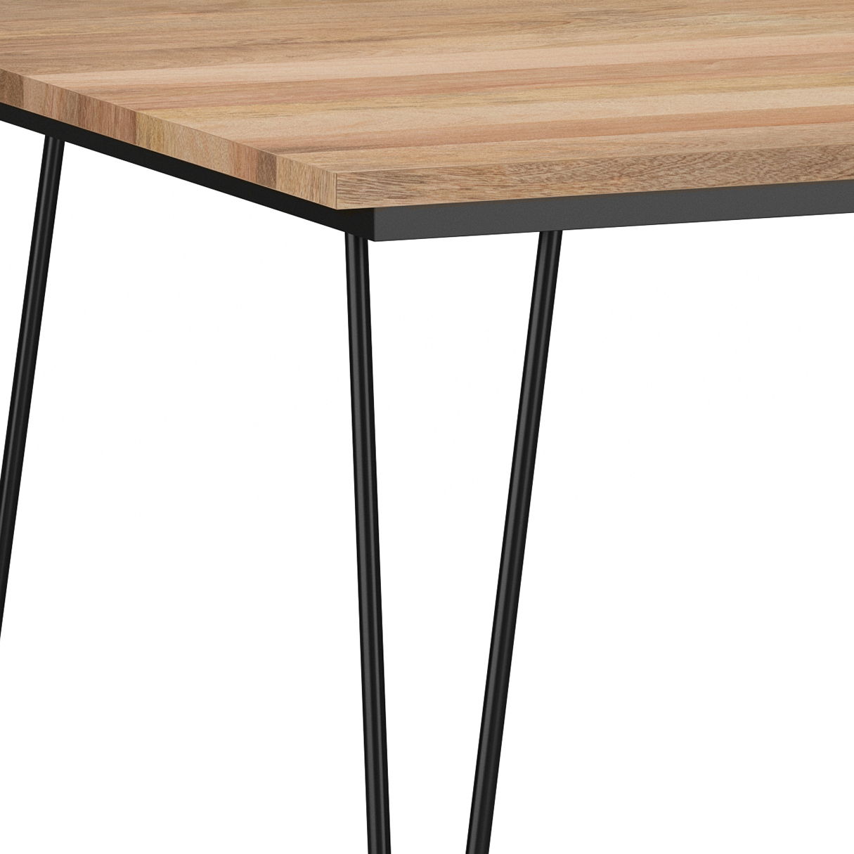 Hunter - Square Dining Table - Natural - Wood