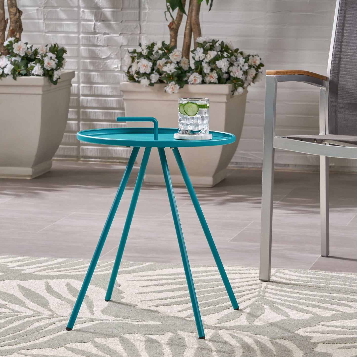 Vida - Side Table - Teal