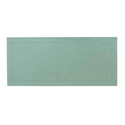 3 Drawer Storage Cabinet With Hollow Carved Design And Metal Handles, Chest For Entryway, Living Room Or Bedroom - Light Green