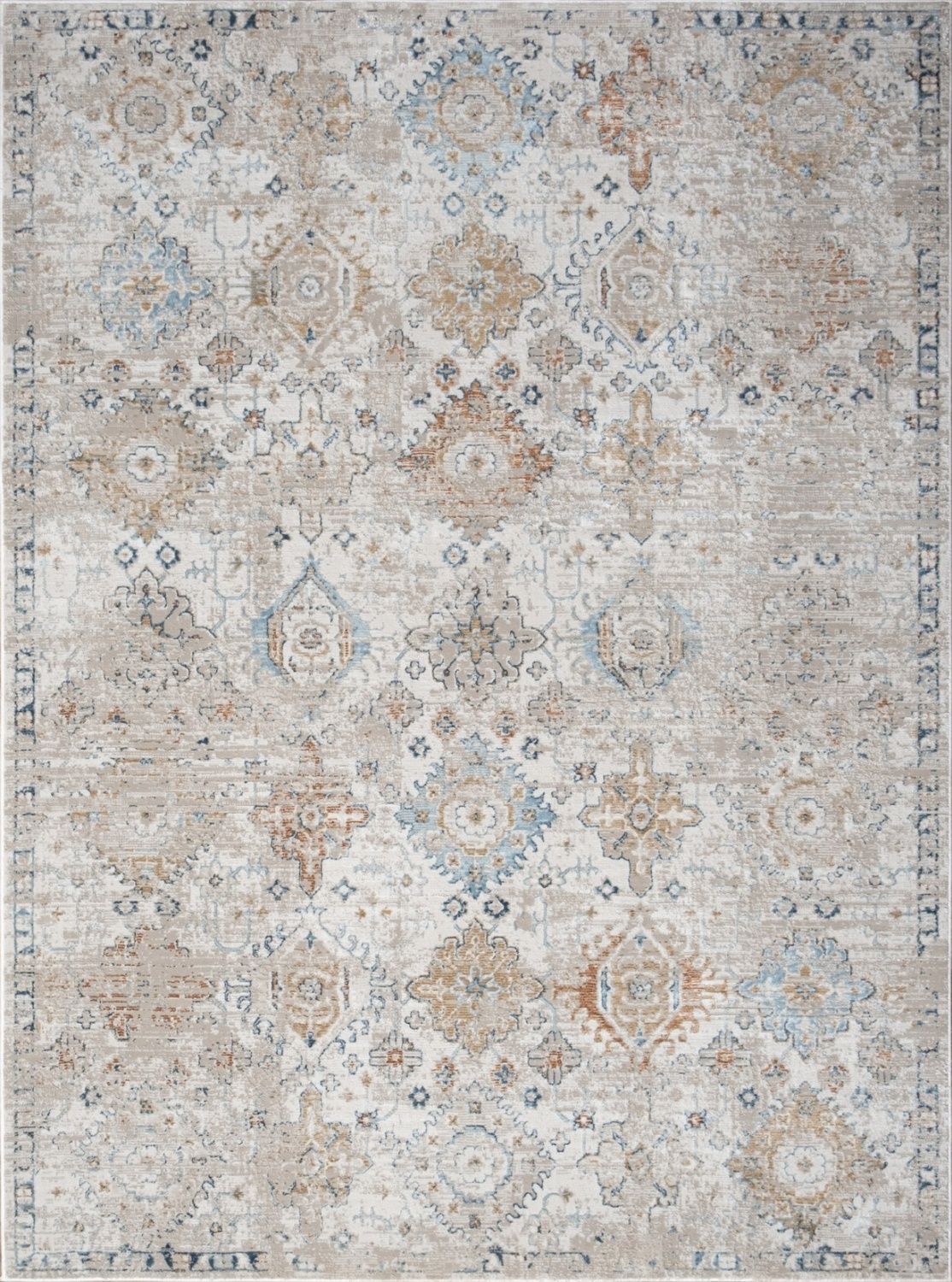 Noble - 7'10" X 10'3" Polypropylene, Area Rug - Ivory