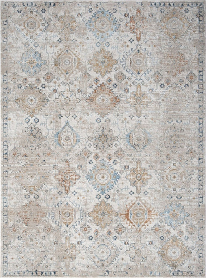 Noble - 7'10" X 10'3" Polypropylene, Area Rug - Ivory