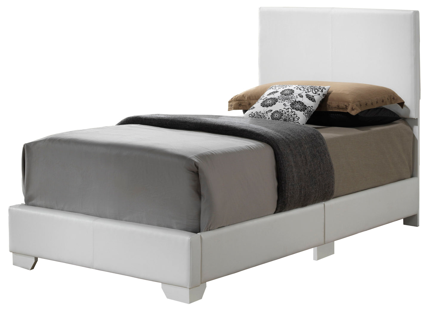Twin Bed For All Ages Charming - White