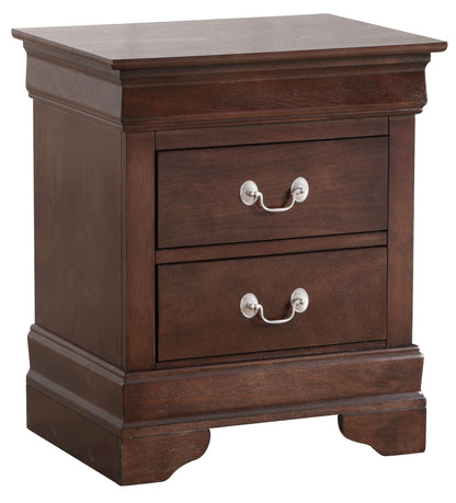 Louis Phillipe - Traditional Style Nightstand - Cappuccino