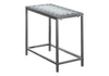 Accent Table, Side Transitional Durable Construction - Gray