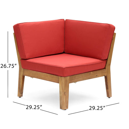 Grenada - Corner And Coffee Table - Red