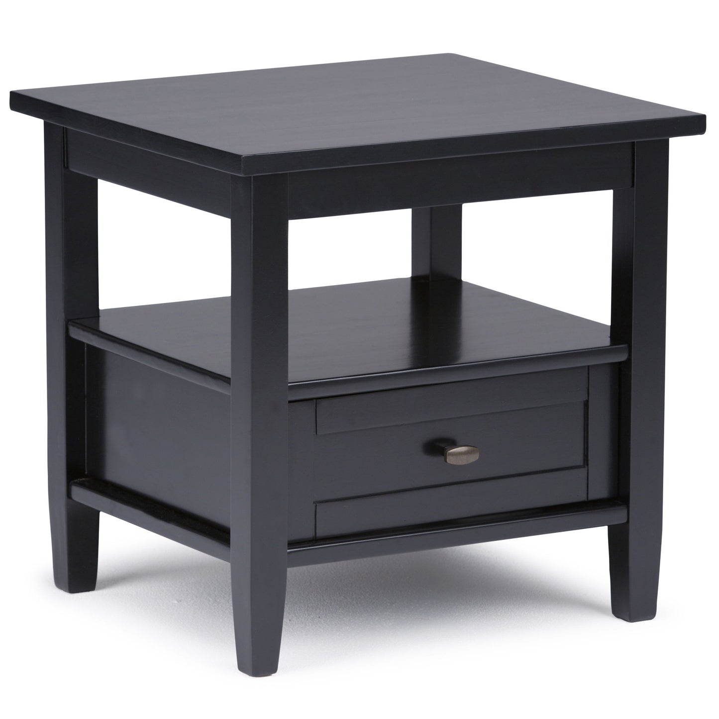 Warm Shaker - End Table - Black
