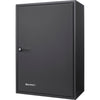 300 Key Adjustable Key Cabinet With Combination Lock - Black