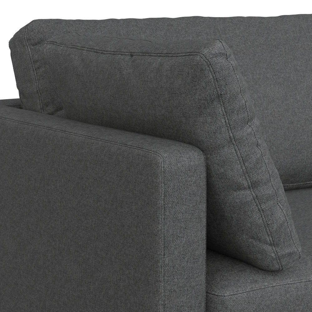 Ava - Mid Century Sofa - Dark Gray