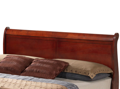 Louis Phillipe - Full Storage Bed - Cherry