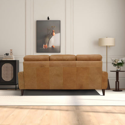 Elliot - Incliner Sofa Left - Waxy Tan
