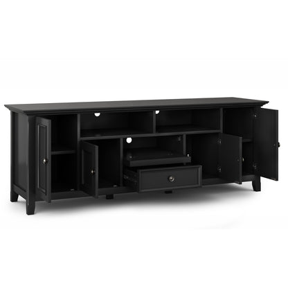 Amherst - Wide TV Media Stand - Black