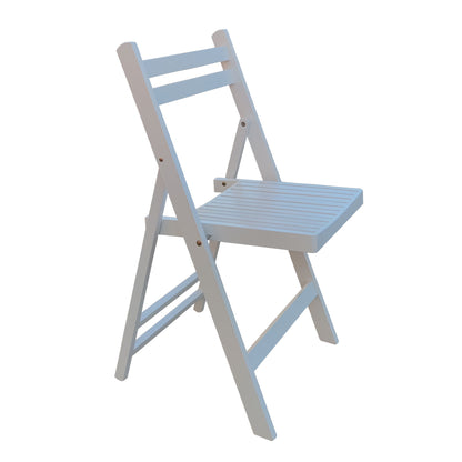 Folding Special Event Chairs, Foldable Style (Set of 4) - White