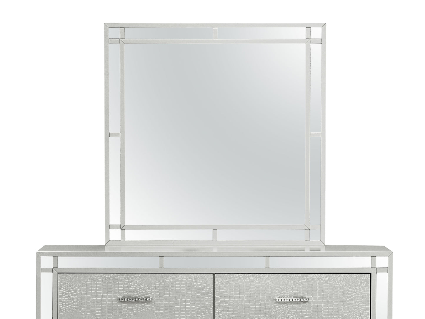 Madison - Mirror - Silver Champagne