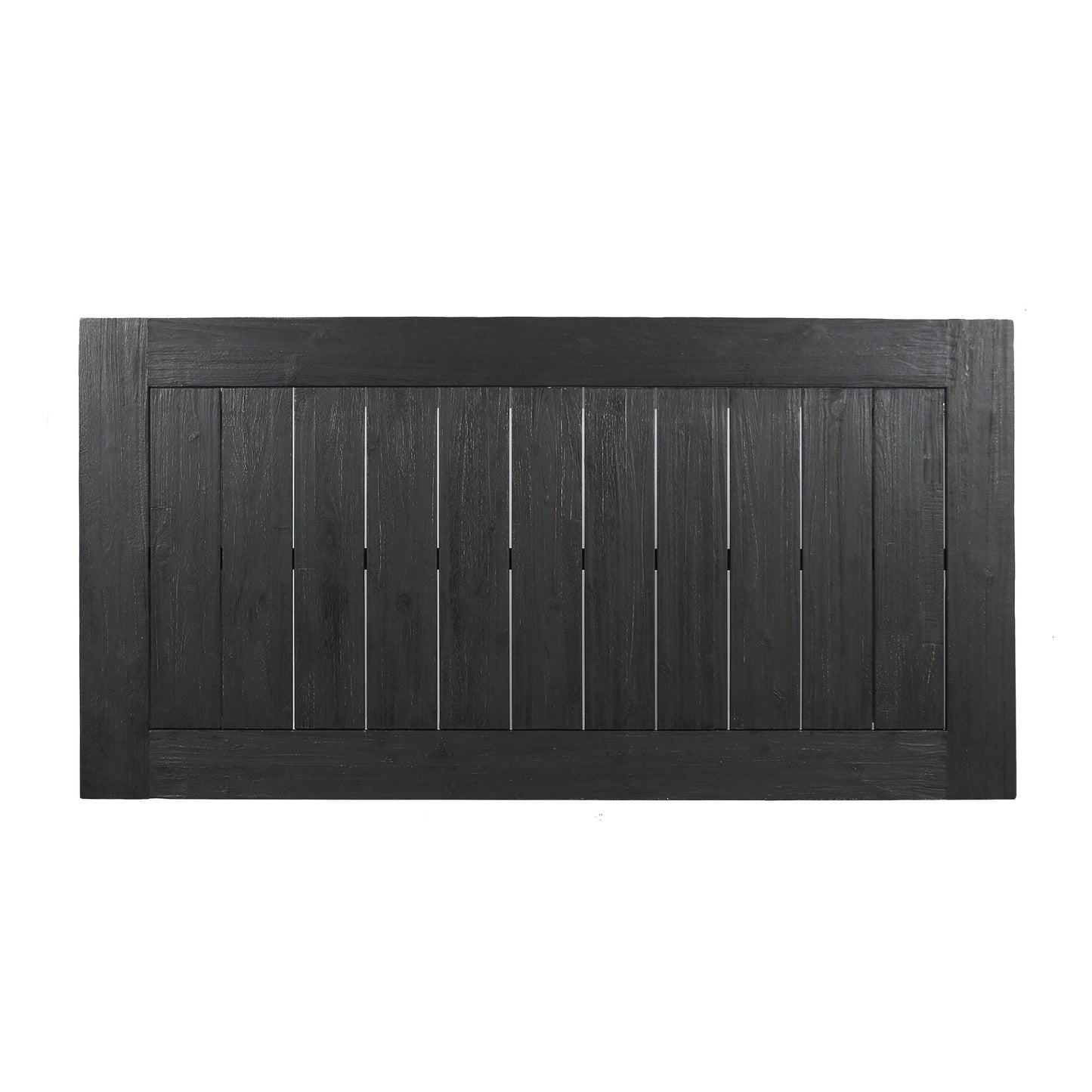 Outdoor Dining Table - Sandblast Dark Gray