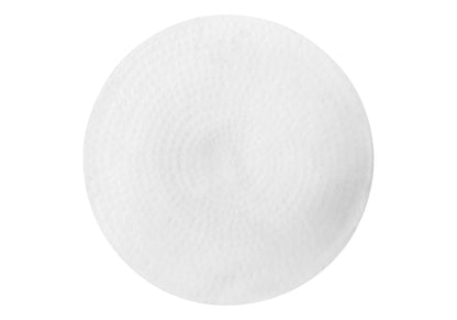 Drum Accent Side Table, Durable Construction - White