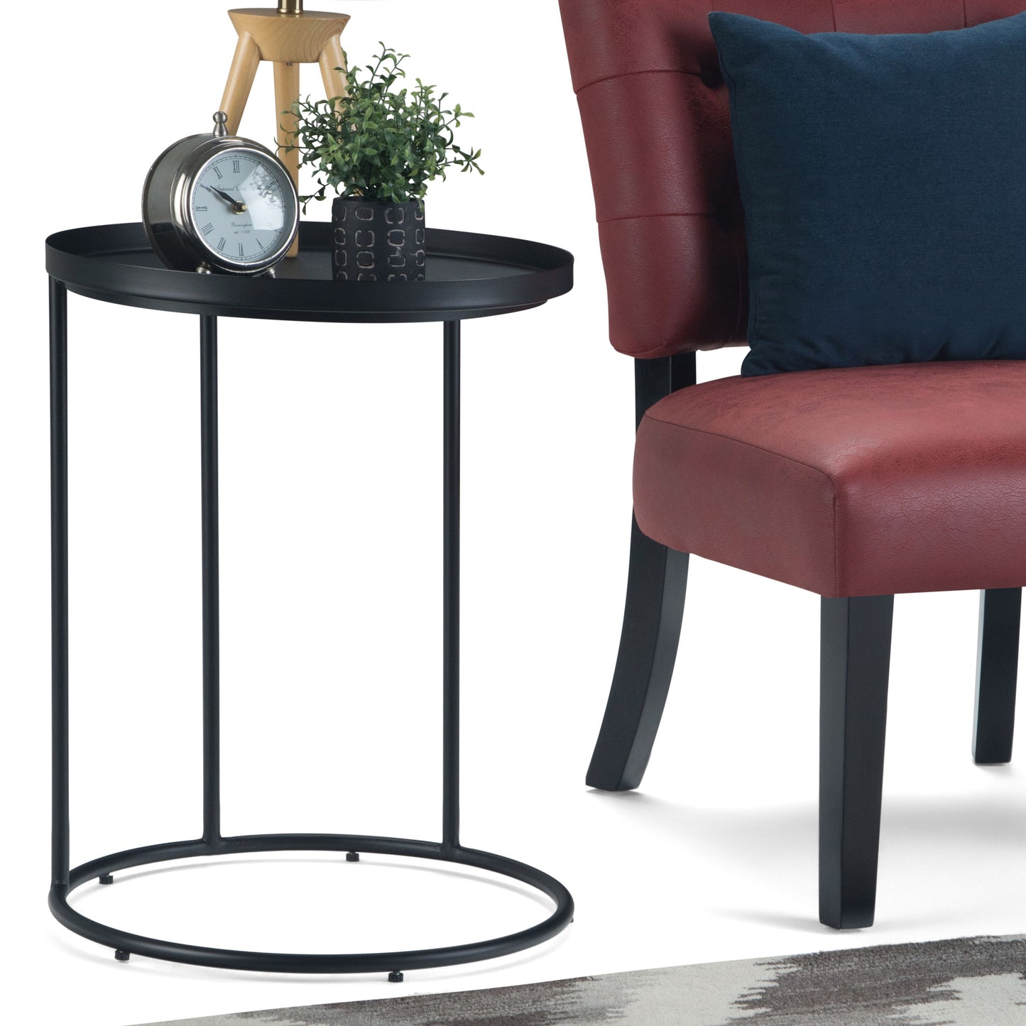 Monet - Side Table - Black