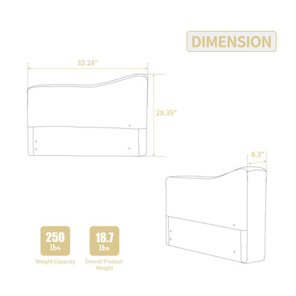 Modular Sofa Single Armrest Backrest Module For Modular Sectional Sofa Couch Side Armrest - Beige