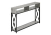 Accent Console Table For Entryway, Modern - Gray