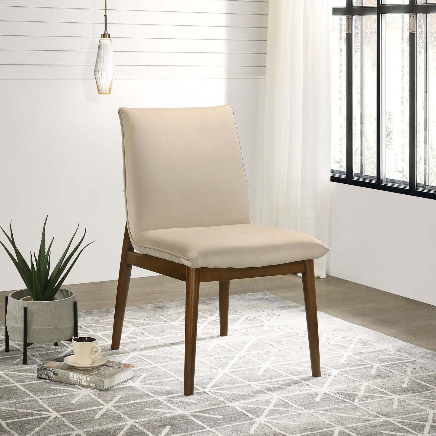 Monza - Dining Chair (Set of 2) - Beige