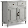Connaught - Entryway Storage Cabinet - Fog Gray