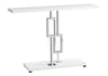 Accent Console Table For Entryway, Contemporary & Modern - Glossy White