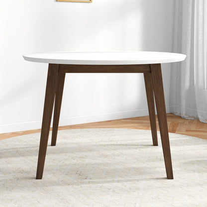 Paloma - Dining Table - Brown / White