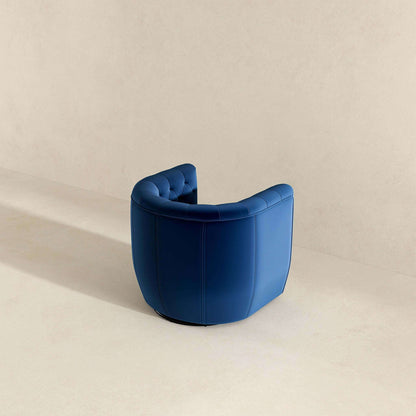 Delaney - Swivel Chair - Dark Blue