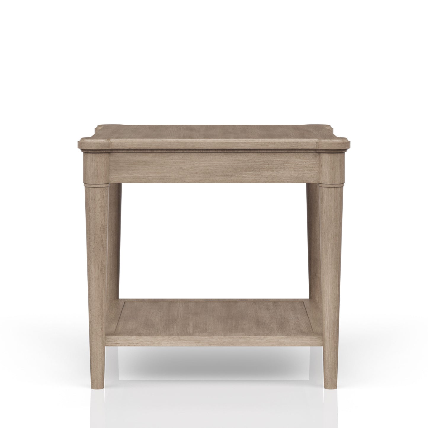 End Table With Storage Drawer - Sand